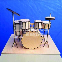 Drums Laser Cut File