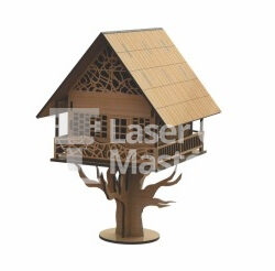 Bird house Laser Cut File