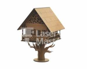 Bird house Laser Cut File