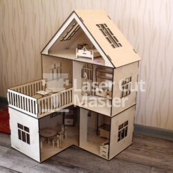 House balcony Laser Cut File