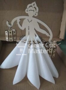 Napkin holder Laser Cut File