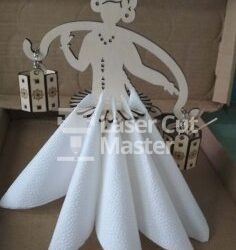 Napkin holder Laser Cut File