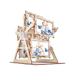 Portraits Rotating Laser Cut File