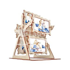 Portraits Rotating Laser Cut File