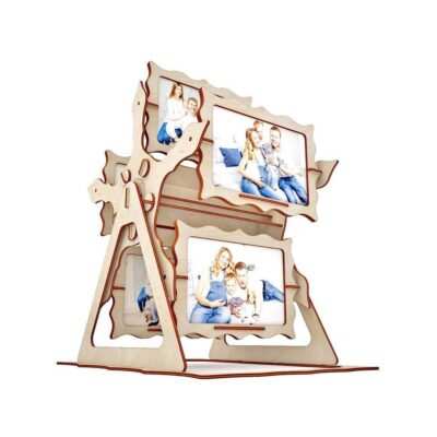 Portraits Rotating Laser Cut File