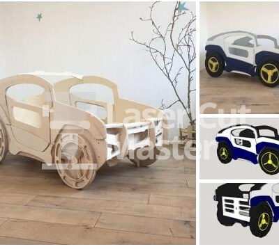 Car bed Laser Cut File