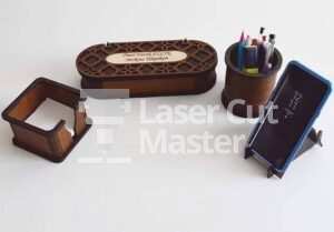 desk set Laser Cut File