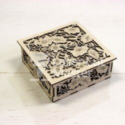 Flower box Laser Cut File