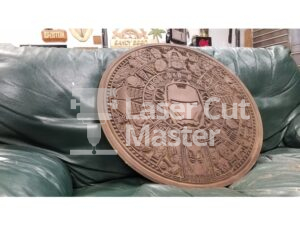 Calendar Iron man Laser Cut File