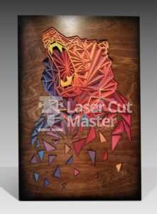 Bear picture Laser Cut File