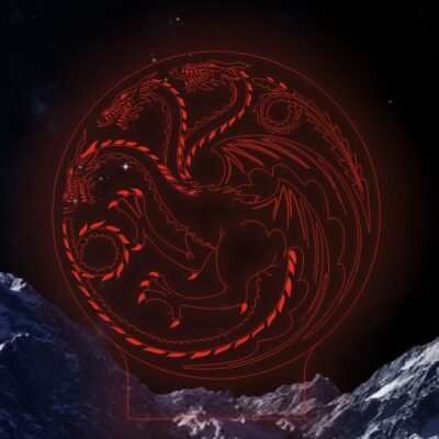 Dragon engraving Laser Cut File