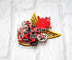 Keychains Laser Cut File