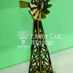Windmill Laser Cut File