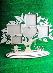 Portrait door Laser Cut File