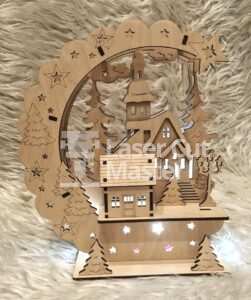 Christmas decorations Laser Cut File