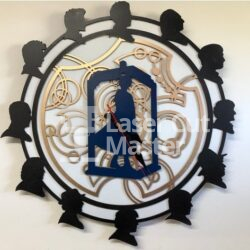 Clock 2 Laser Cut File
