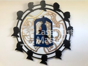 Clock 2 Laser Cut File