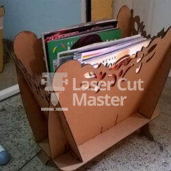Magazine rack Laser Cut File