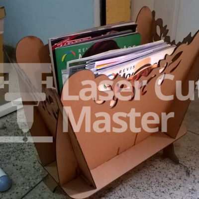 Magazine rack Laser Cut File