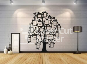 Photo tree Laser Cut File