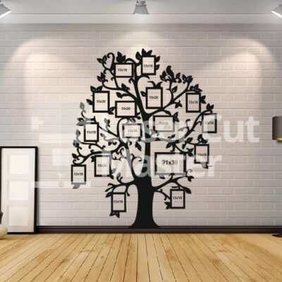 Photo tree Laser Cut File