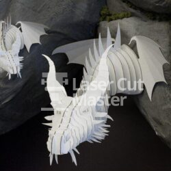 Dragon head Laser Cut File