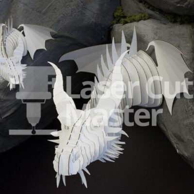 Dragon head Laser Cut File