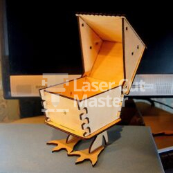 Duck box Laser Cut File