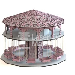 Carousel Laser Cut File