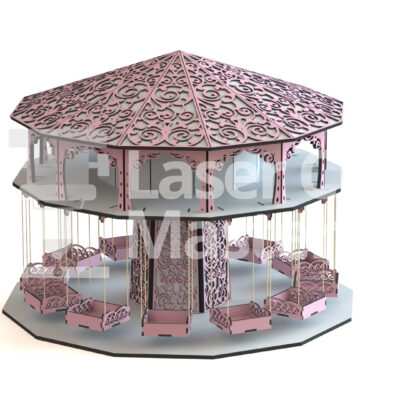 Carousel Laser Cut File