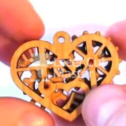 Heart of pine nuts Laser Cut File
