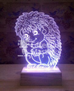 Porcupine Laser Cut File