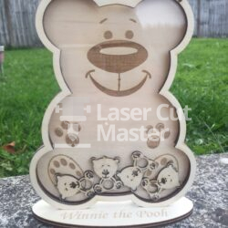 Teddy Laser Cut File
