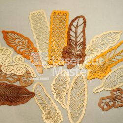 Feathers and leaves Laser Cut File