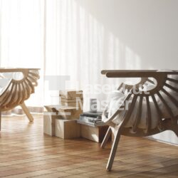 Rest chair Laser Cut File