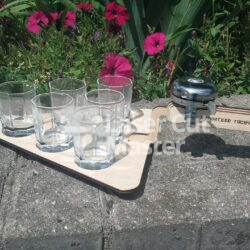 Glasses tray Laser Cut File