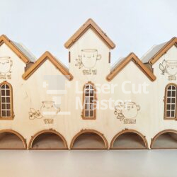 Tea house Laser Cut File
