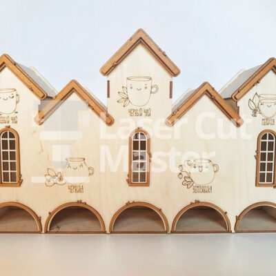 Tea house Laser Cut File