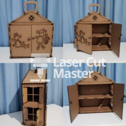Doll's house Laser Cut File