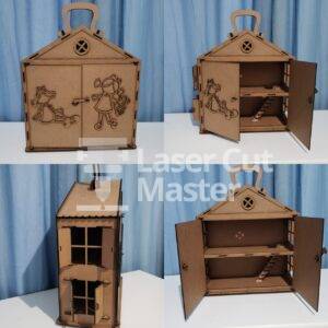 Doll's house Laser Cut File