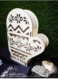Kitchen glove Laser Cut File