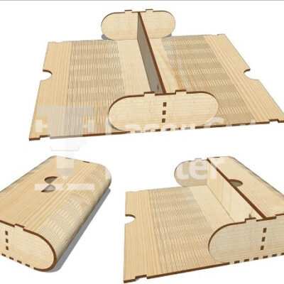 Purse Laser Cut File