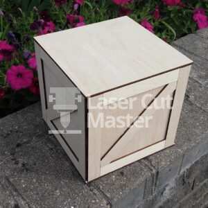 Office cube Laser Cut File