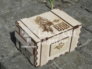 Army chest Laser Cut File