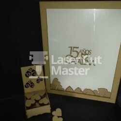 Reminder 15 years Laser Cut File
