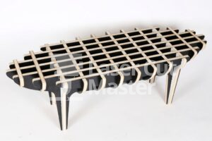 Table map Laser Cut File