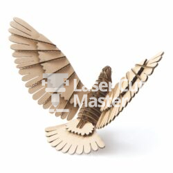 Dove Laser Cut File