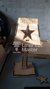 Pedestal table Laser Cut File
