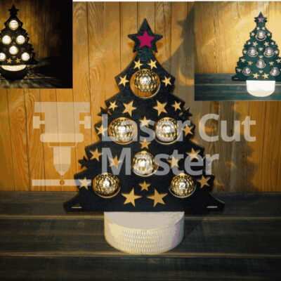 Christmas tree Laser Cut File