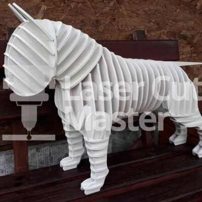 Bull terrier Laser Cut File